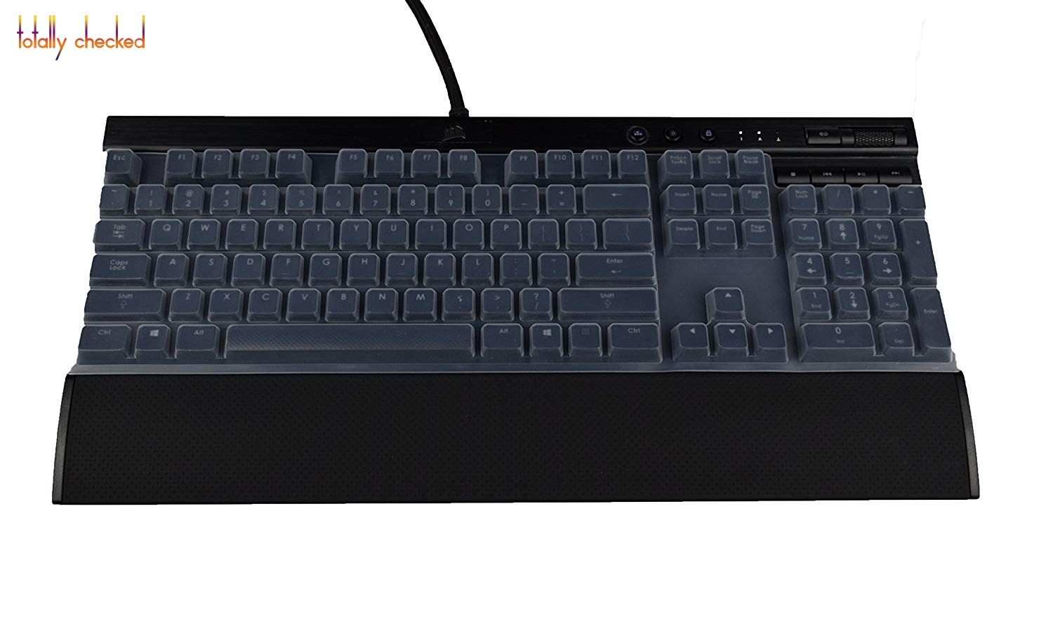 Gaming Keyboard Corsair - ซิลิโคนแป้นพิมพ์ป้องกันผิวสำหรับCorsair K70 RAPIDFIRE RGB RAPIDFIRE K70