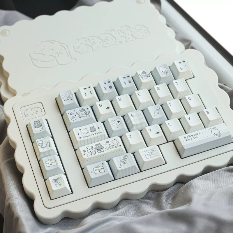 Gaming Keyboard Ergonomics - คีย์บอร์ดแยกส่วน Soda Stack แบบกำหนดเอง ไร้สายสามโหมด บลูทูธ