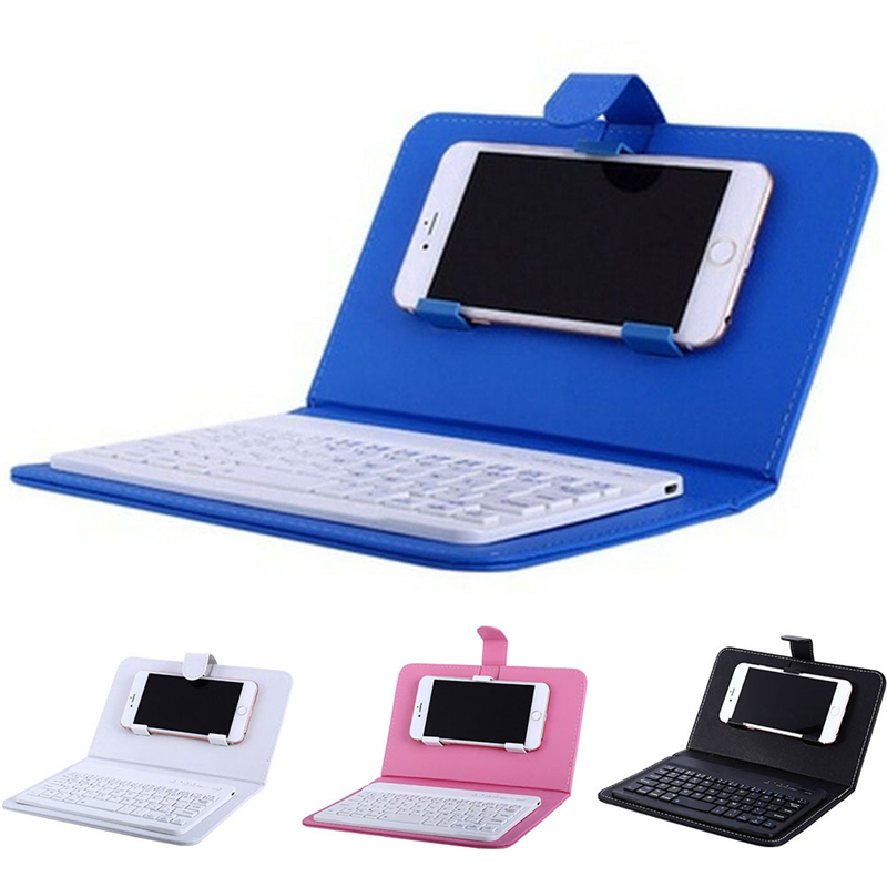 Gaming Keyboard Mobile - คีย์บอร์ดไร้สายบลูทูธสําหรับ Iphone Huawei Xiaomi แท็บเล็ตมินิคีย์บอร์ดโทรศัพท์มือถือคีย์บอร์ดเกม PU