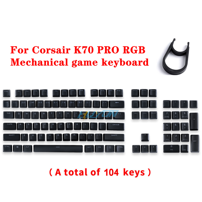 Gaming Keyboard Corsair - PP+ ปุ่มกด PBT ใหม่สำหรับเปลี่ยนแทนปุ่มกดของคีย์บอร์ดเกมมิ่งแบบกลไก CORSAIR K70PRO/K100