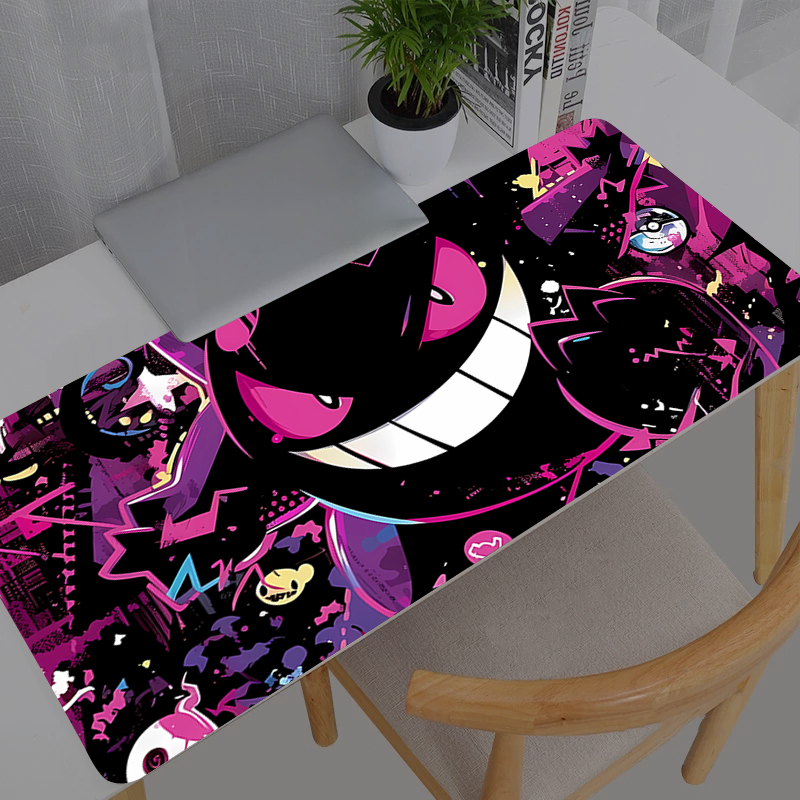 Gaming Keyboard High Ground - แผ่นรองเมาส์สำหรับเล่นเกมขนาดใหญ่ Dywan Gamer Pokemon Pikachu Gengar