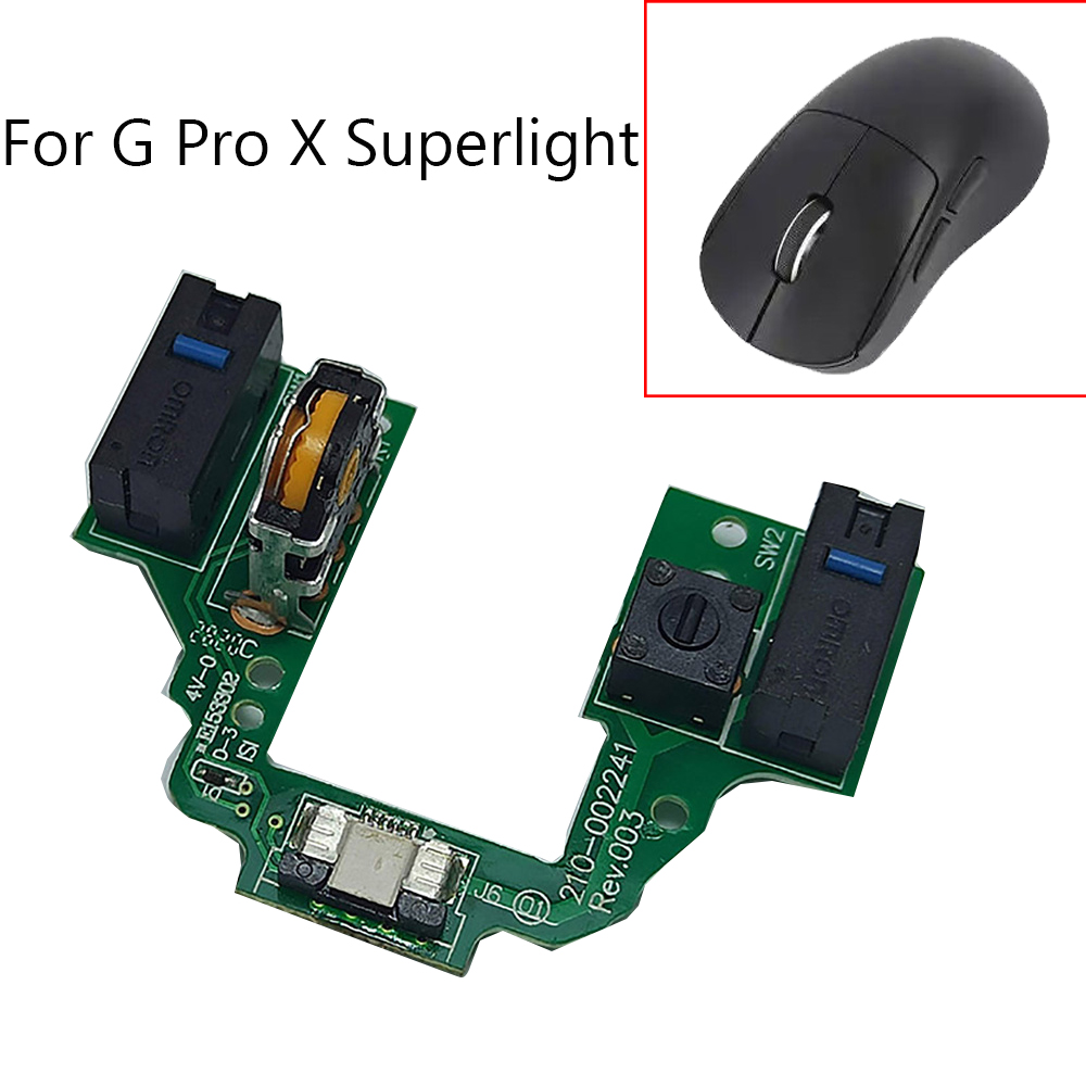 Hot Swap Pcb - ปุ่มเมาส์ทดแทน ไมโครสวิตช์ คีย์ เมนบอร์ด สำหรับ Logitech