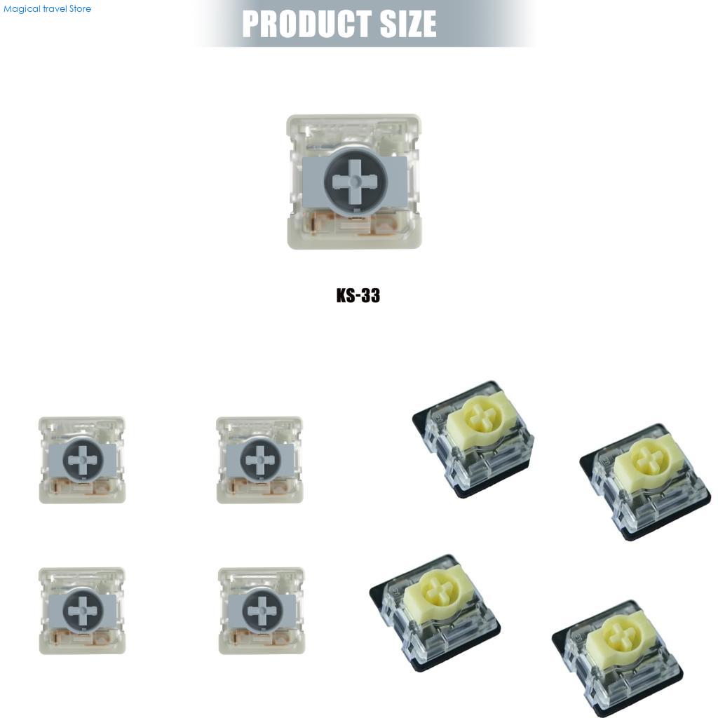 Gaming Keyboard That Is Quiet - 76HD 4pcs LOW PROFILE Switches ลดเสียงรบกวนในการทำงาน