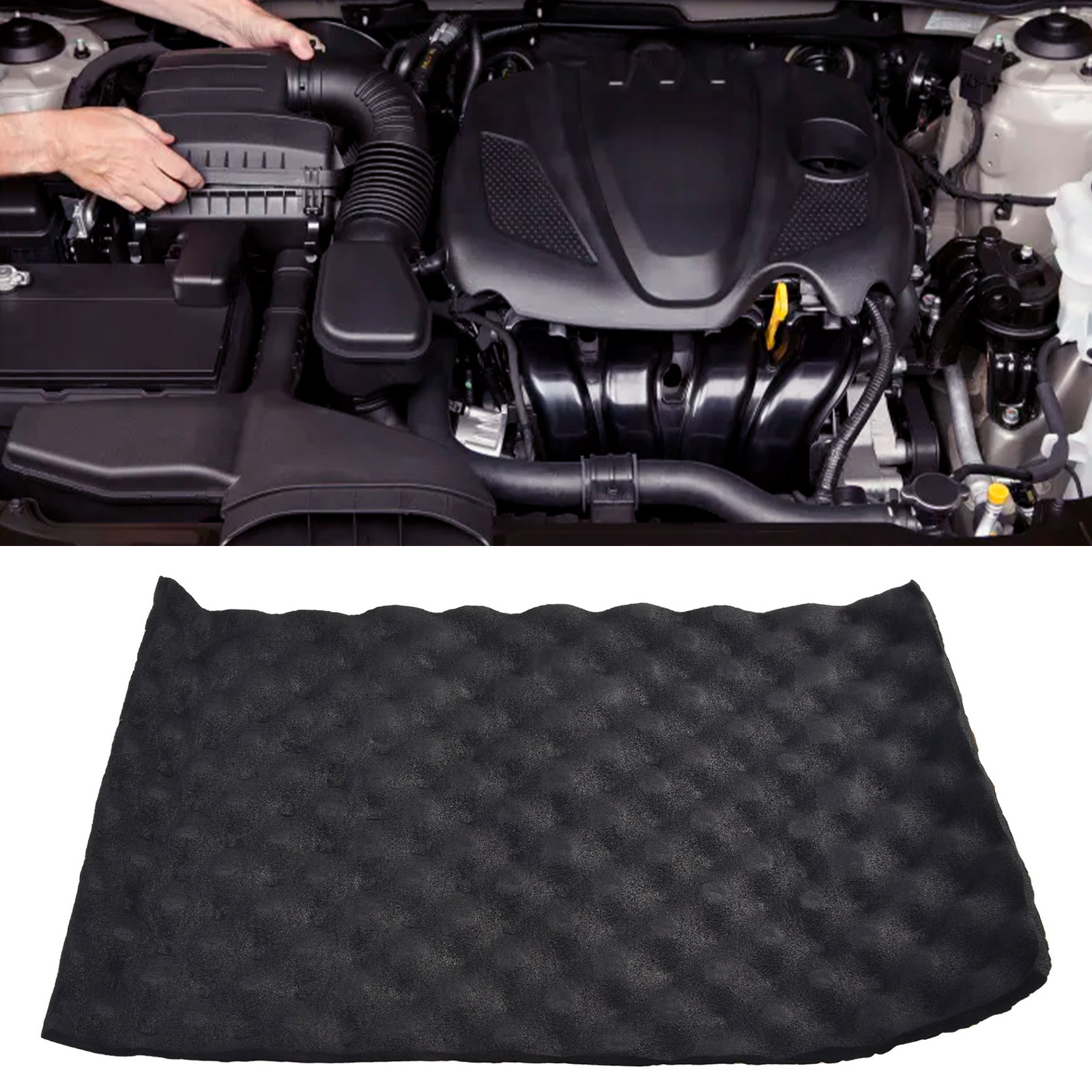 Foam Dampener Sheet - 2 ซม.รถ Sound Deadener ฉนวนกันความร้อน Acoustic