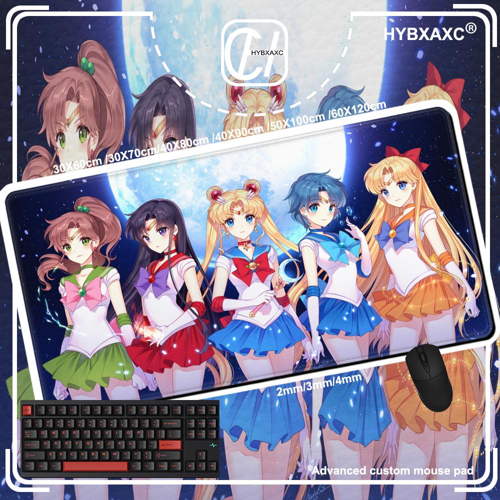 Gaming Keyboard 2026 - 2026 S-SailoR แผ่นรองเมาส์การ์ตูนมูนแผ่นรองเมาส์สินค้าใหม่แผ่นรองเมาส์สำหรับเล่นเกมขนาดใหญ่ L XL XXL
