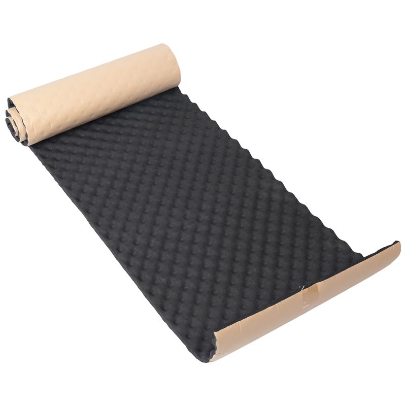 Foam Dampener Sheet - แผ่นซับเสียงรถยนต์ 50X200 ซม. โฟมกันเสียงเครื่องยนต์ สติ๊กเกอร์ผ้าฝ้าย ลดเสียงรบกวน