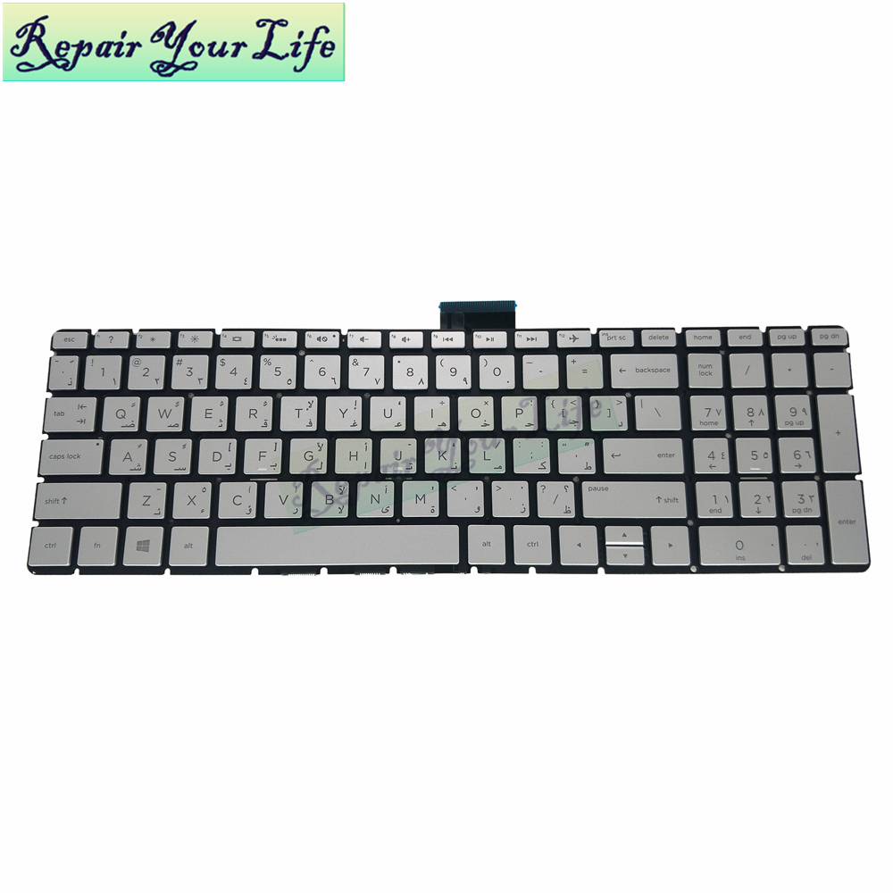 Gaming Keyboard E Yooso - ภาษาอาหรับภาษาฝรั่งเศสแป้นพิมพ์เรืองแสง AZERTY สำหรับ HP ENVY X360