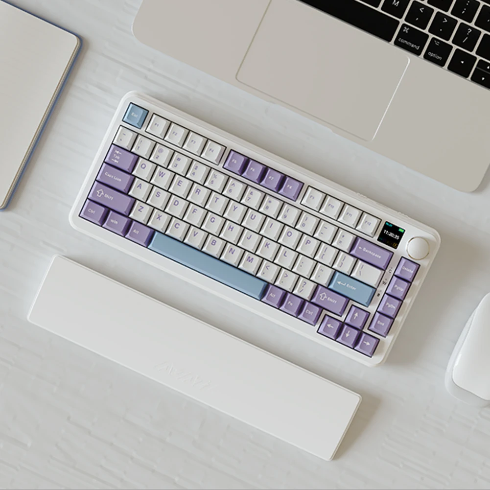 Gaming Keyboard Hand - แผ่นรองข้อมือสำหรับคีย์บอร์ดเกมมิ่ง 81 ปุ่ม วัสดุเมมโมรี่โฟมนุ่ม รองรับมือ ฐานยางกันลื่น