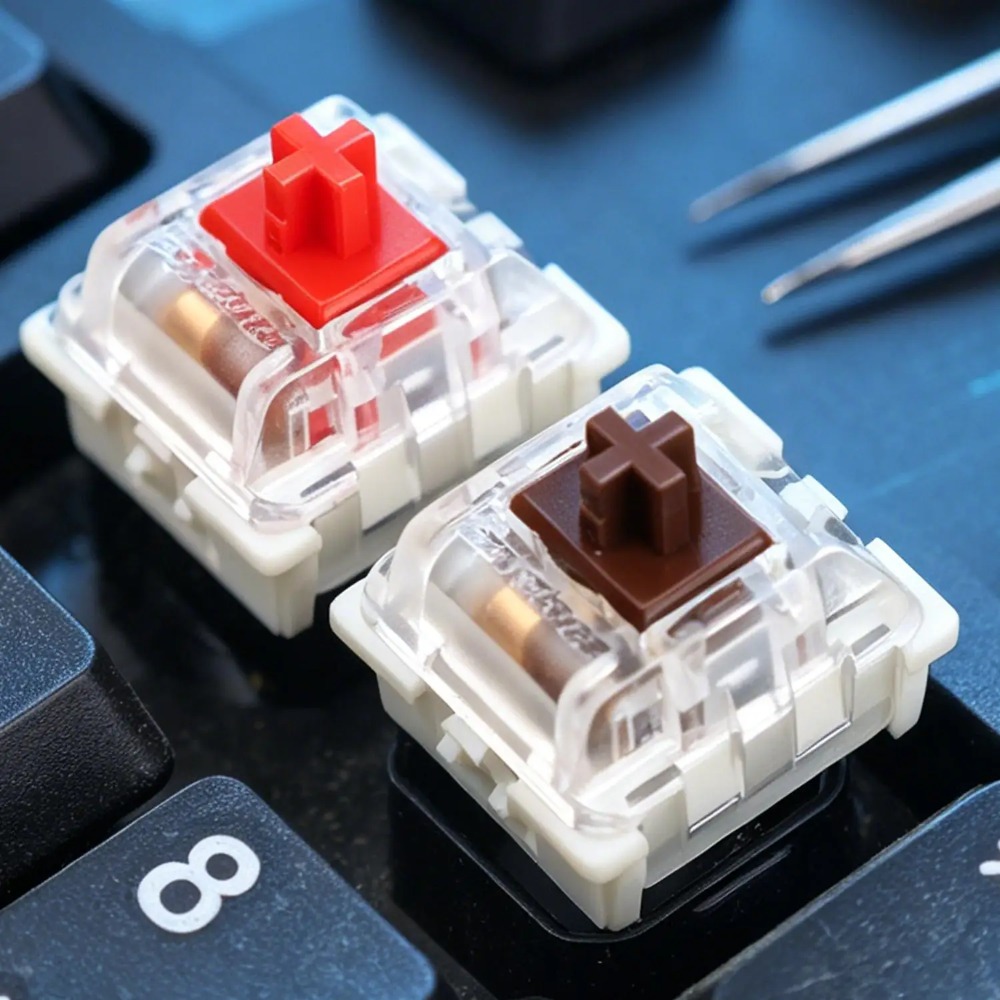 1-150 ชิ้น 3 พิน DIY สวิตช์คีย - Gaming Keyboard Blue บทวิจารณ์และราคา