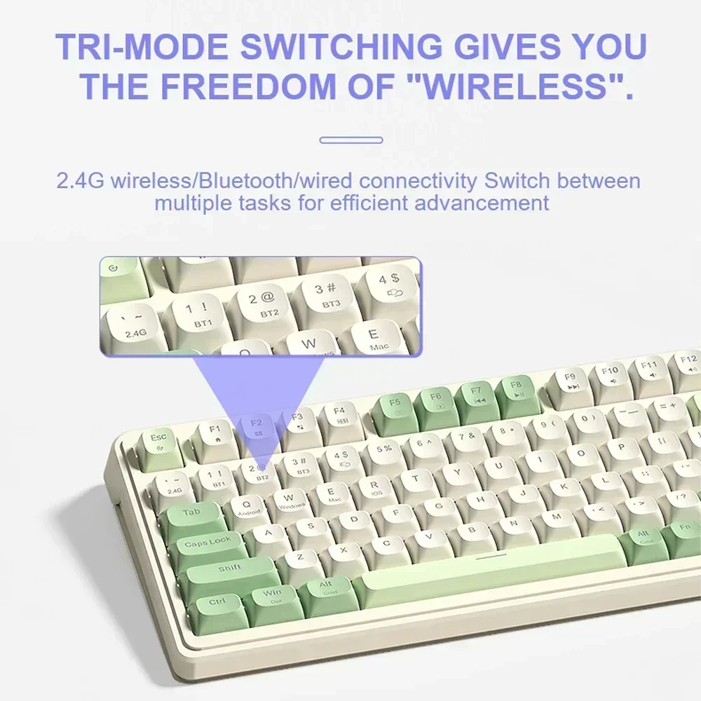 คีย์บอร์ดเกมมิ่งไร้สาย AULA S9 - Gaming Keyboard No Noise บทวิจารณ์และราคา