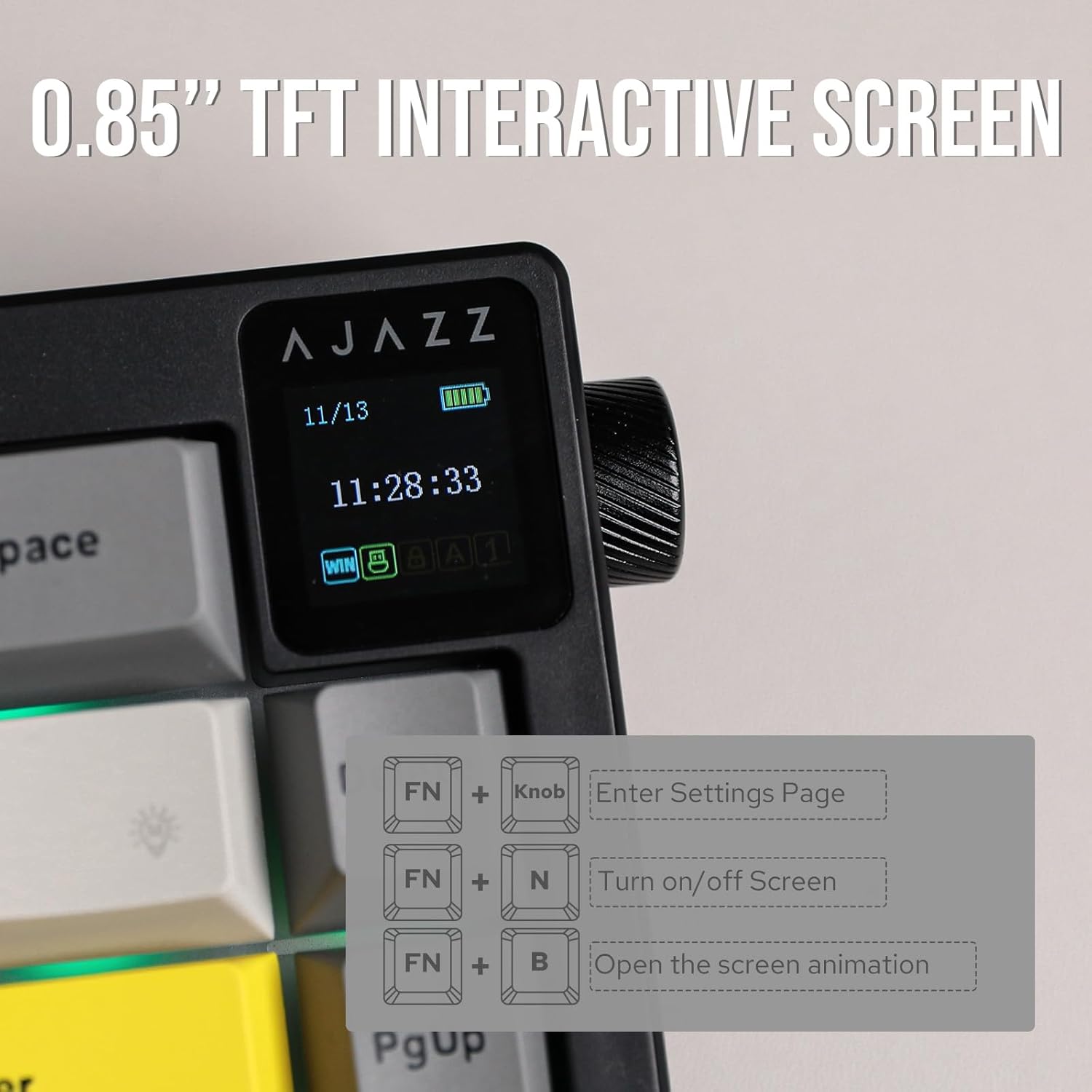 Ajazz AK650 คีย์บอร์ดสําหรับเล - Gaming Keyboard Budget บทวิจารณ์และราคา