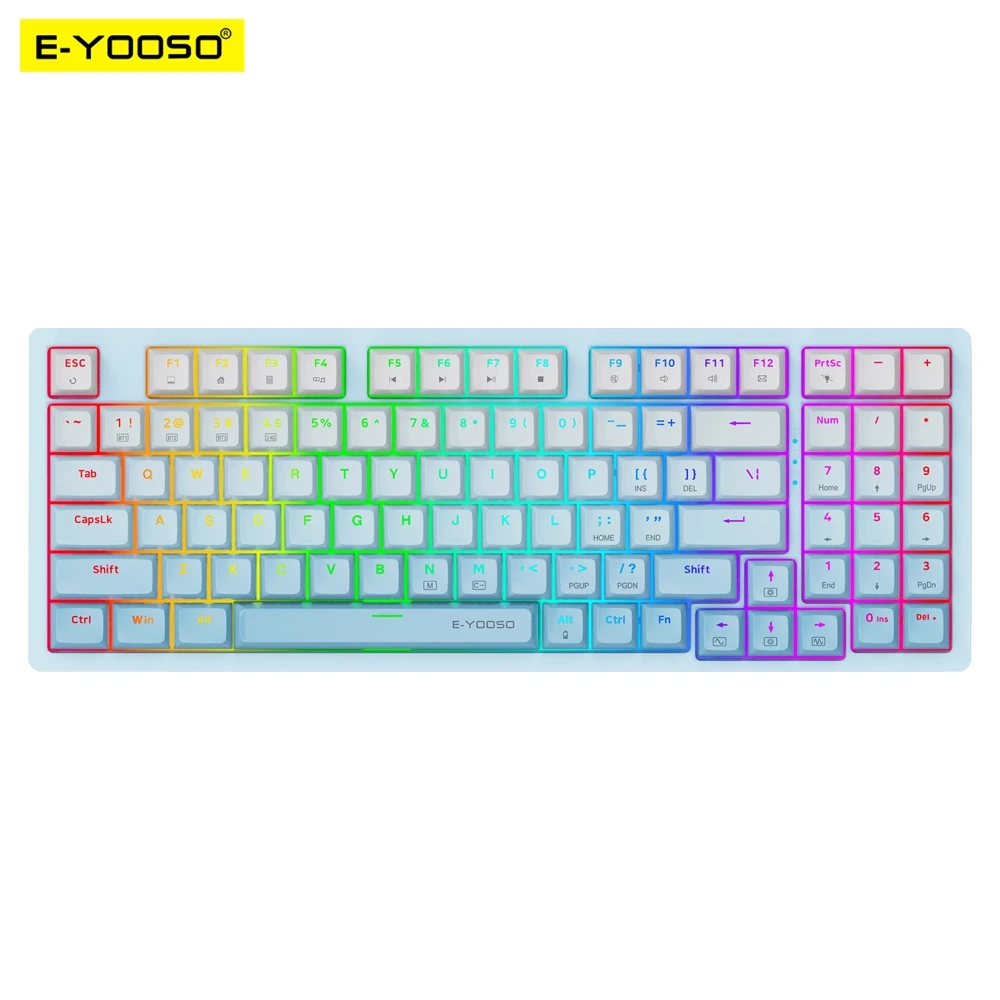 E-YOOSO Z94 RGB คีย์บอร์ดสนับส - Gaming Keyboard E Yooso บทวิจารณ์และราคา