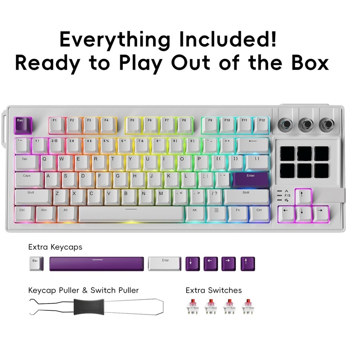 อัปเดต K1 PRO คีย์บอร์ดเชิงกลแ - Gaming Keyboard Mechanical บทวิจารณ์และราคา