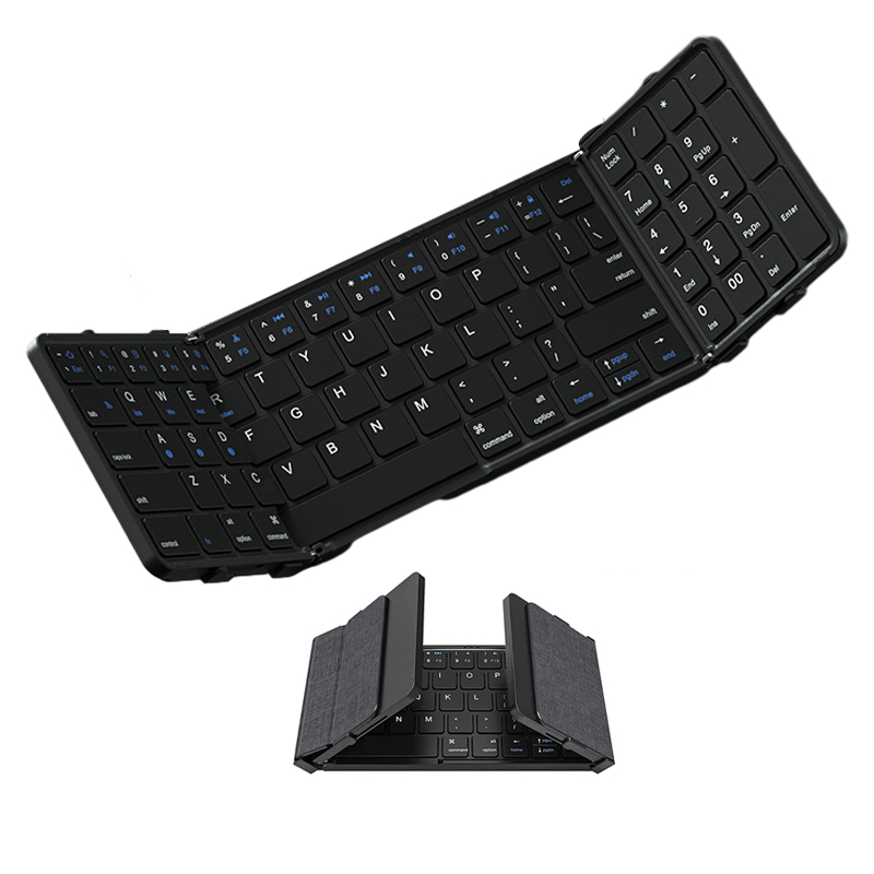 คีย์บอร์ด Bluetooth แบบพับได้พ - Gaming Keyboard Budget บทวิจารณ์และราคา