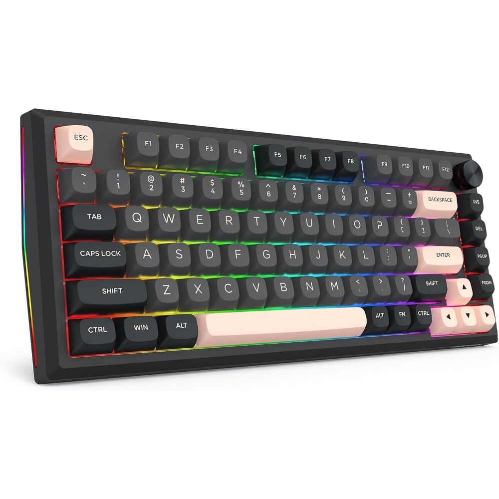 คีย์บอร์ดเกมมิ่งแบบไร้สาย 81 ป - Gaming Keyboard No Noise บทวิจารณ์และราคา
