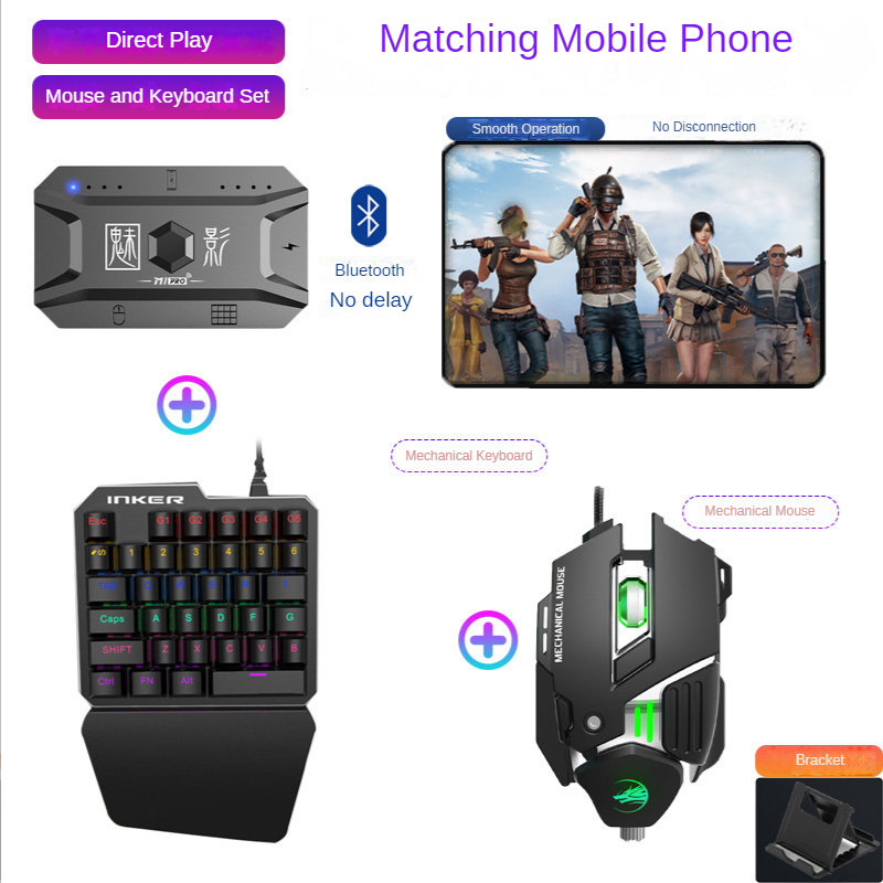 M1 Pro เกมแพด ตัวแปลงเกมมือถือ - Gaming Keyboard Mouse And Headset Combo บทวิจารณ์และราคา