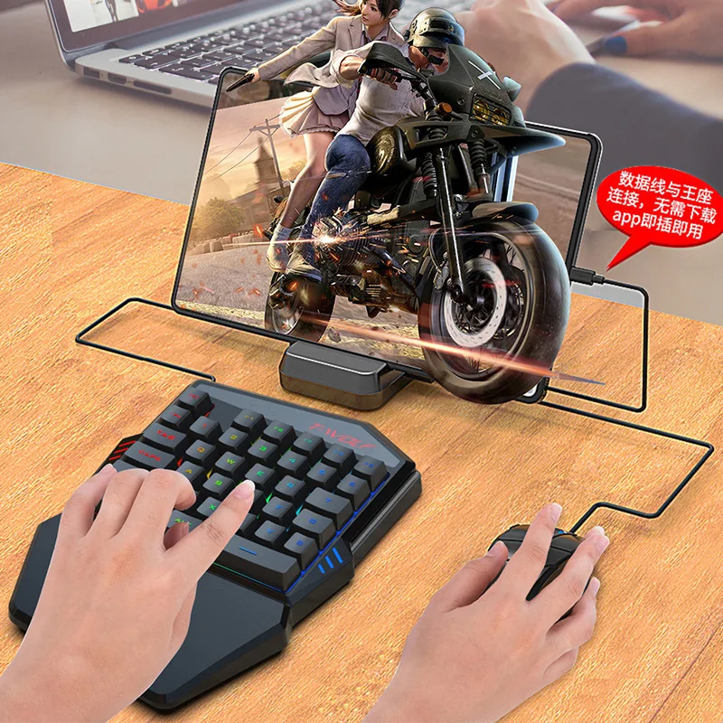 คีย์บอร์ดมือเดียว TF900 T-WOLF - Gaming Keyboard Mobile บทวิจารณ์และราคา