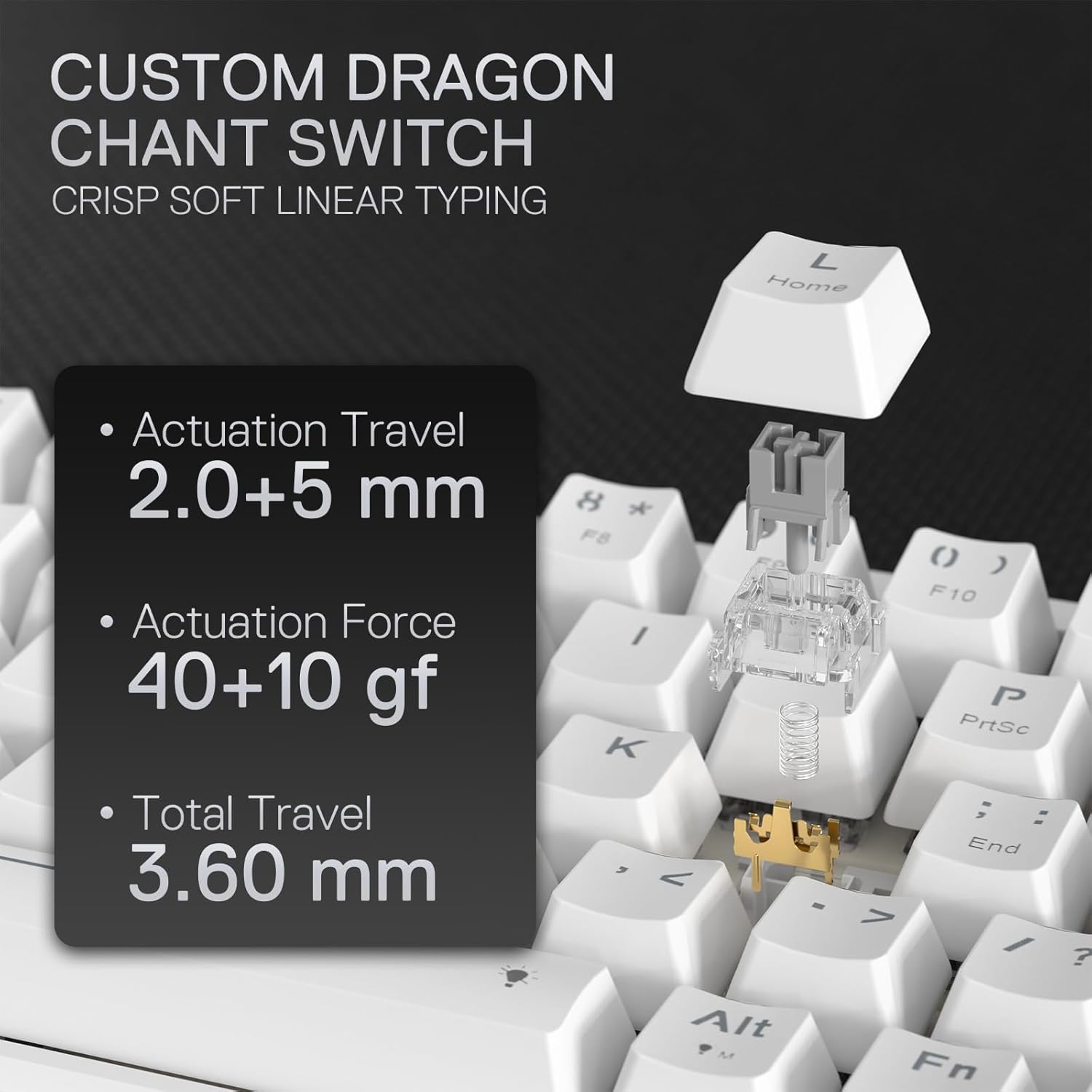 Redragon K709 65% สายปะเก็น RG - Gaming Keyboard No Noise บทวิจารณ์และราคา
