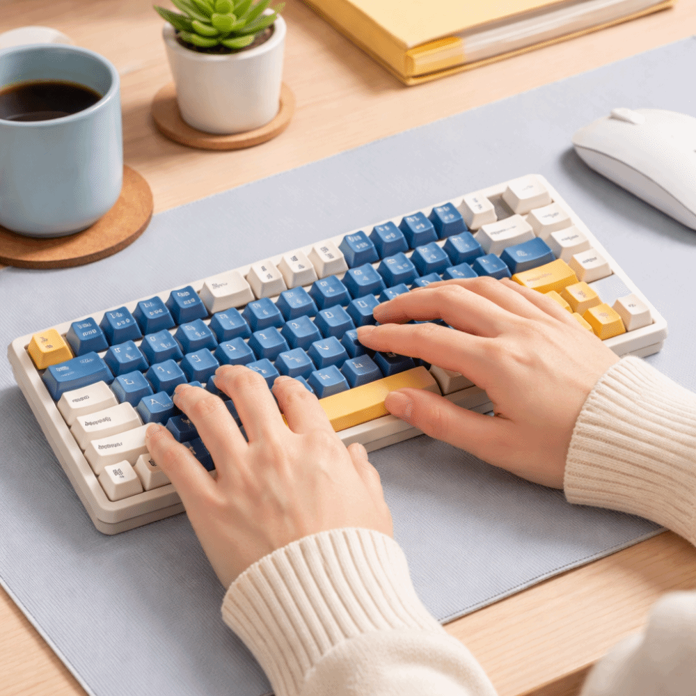 คีย์บอร์ดเกมมิ่งแบบมีสาย 75 ปุ - Gaming Keyboard That Is Quiet บทวิจารณ์และราคา