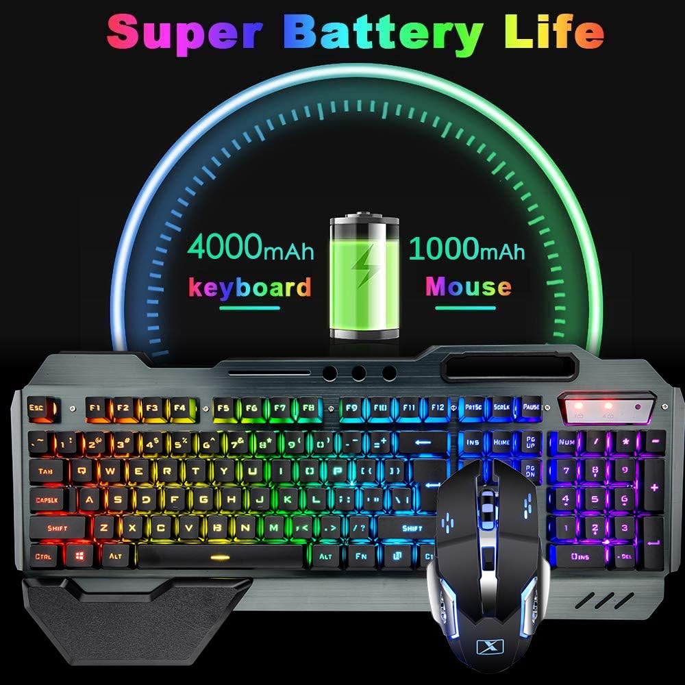 K680 คีย์บอร์ดเกมไร้สายและเมาส - Gaming Keyboard Mouse Wireless บทวิจารณ์และราคา