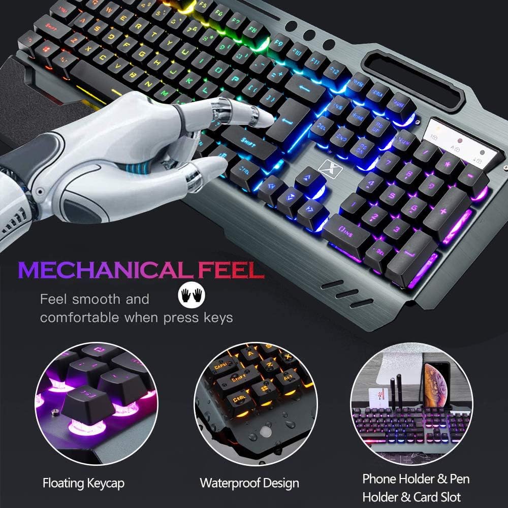 K680 คีย์บอร์ดเกมไร้สายและเมาส - Gaming Keyboard Mouse Wireless บทวิจารณ์และราคา