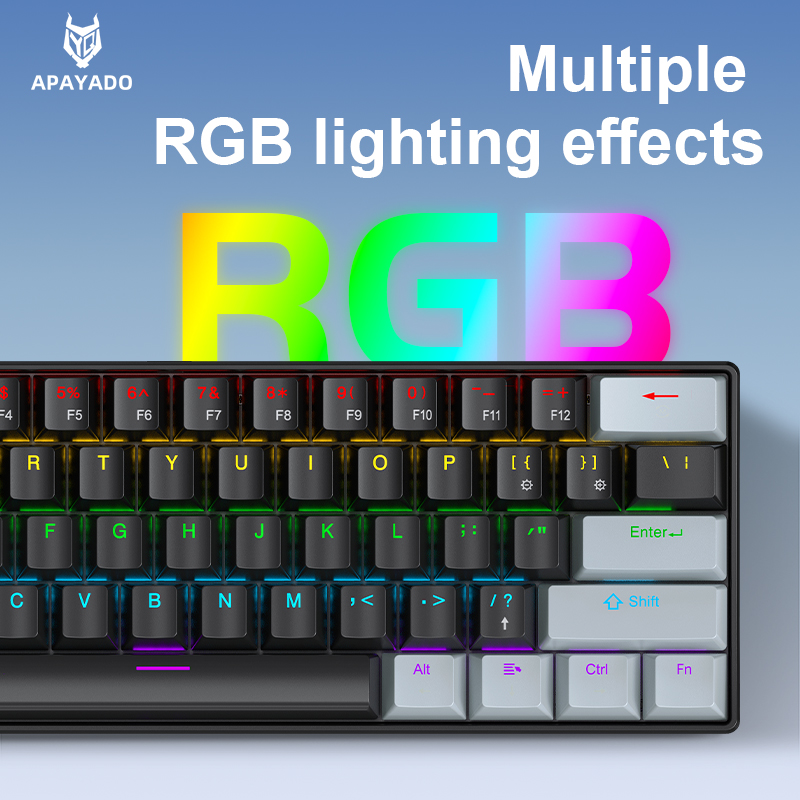 APAYADO K61 Mini Mechanical Ke - Gaming Keyboard Mouse And Headset Combo บทวิจารณ์และราคา