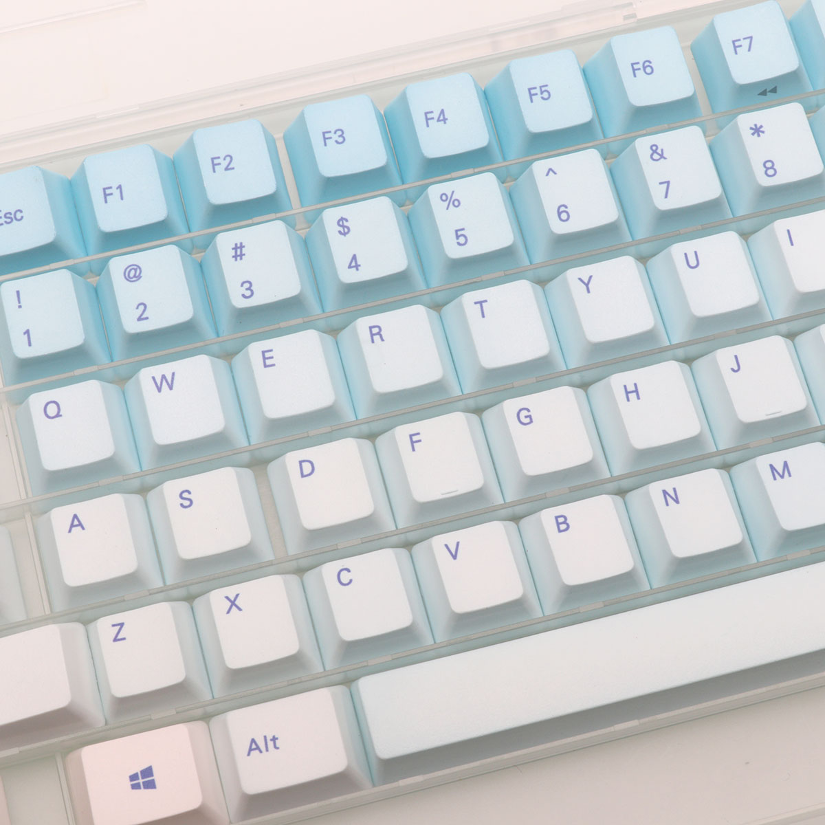 คีย์แคปสีฟรอสต์บลู 87 คีย์ โปร - Gaming Keyboard Blue บทวิจารณ์และราคา