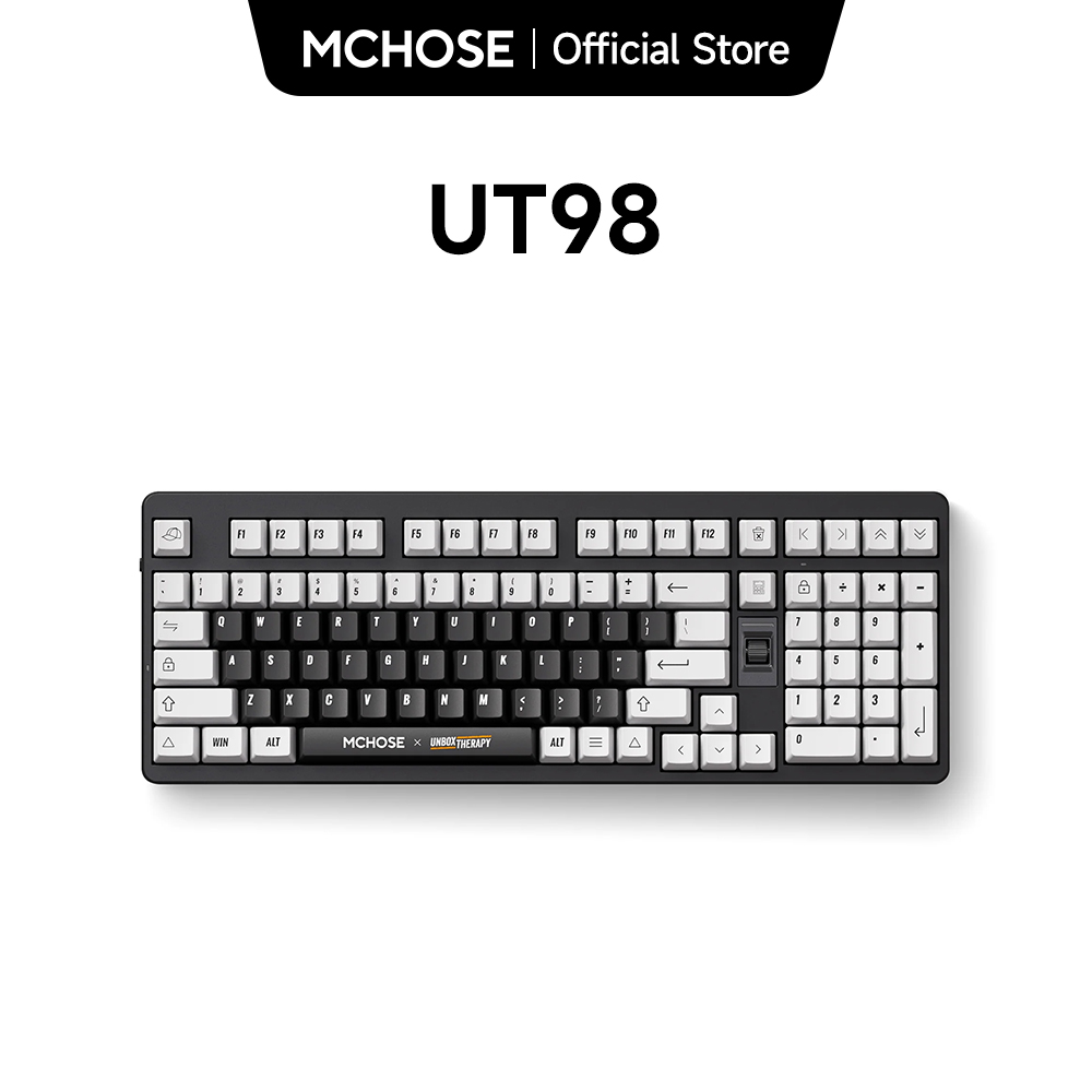 MCHOSE x Unbox Therapy - UT98  - Gaming Keyboard That Is Quiet บทวิจารณ์และราคา