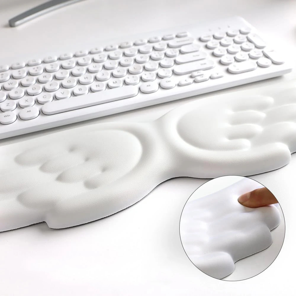 ที่วางข้อมือคีย์บอร์ดเมาส์ ที่ - Gaming Keyboard Ergonomics บทวิจารณ์และราคา