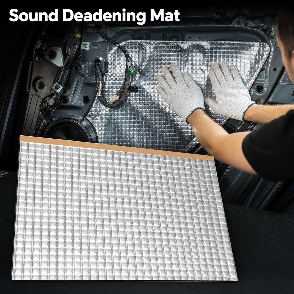แผ่นยางบิวทิลกันเสียงสำหรับรถย - Foam Dampener Sheet บทวิจารณ์และราคา