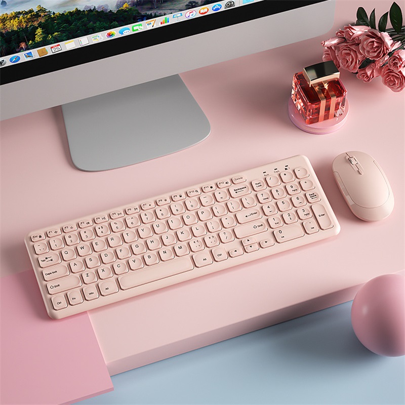 แฟชั่นคีย์บอร์ดไร้สายและเมาส์  - Gaming Keyboard Mouse Wireless บทวิจารณ์และราคา