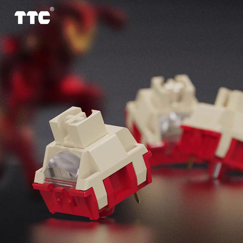 TTC สวิตช์เหล็กสวิตช์แบบเชิงเส - Gaming Keyboard No Noise บทวิจารณ์และราคา