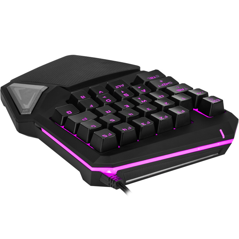 T9 Pro คีย์แพดแบบมีสายสำหรับมื - Gaming Keyboard Budget บทวิจารณ์และราคา