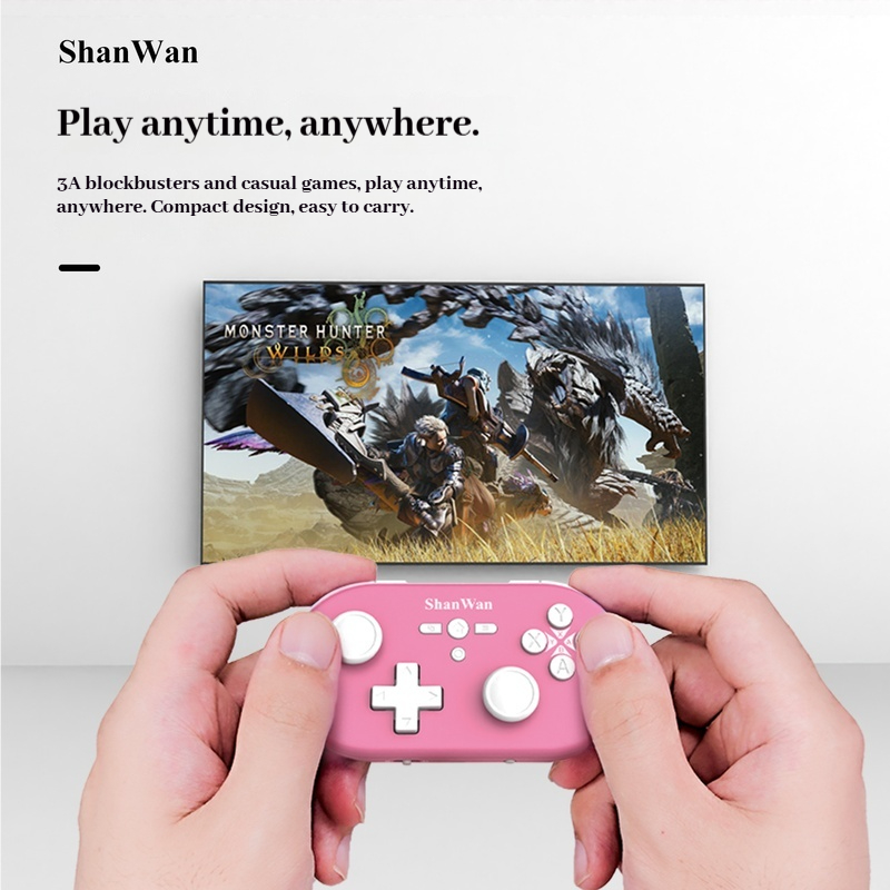 คอนโทรลเลอร์เกมพกพา Shanwan Q3 - Gaming Keyboard Mouse Wireless บทวิจารณ์และราคา