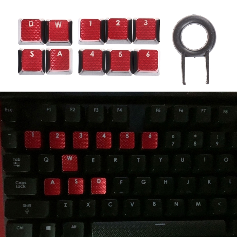 10 ปุ่ม Backlit Keycaps ลื่นสำ - Gaming Keyboard Corsair บทวิจารณ์และราคา