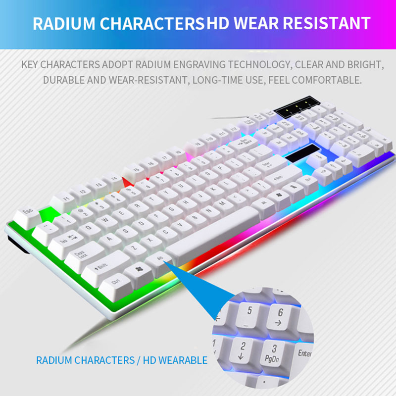 ชุดแป้นพิมพ์และเมาส์สำหรับนักเ - Gaming Keyboard Mobile บทวิจารณ์และราคา