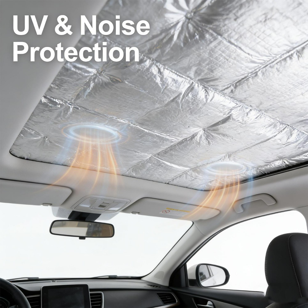 แผ่นฉนวนกันเสียงรถยนต์ 5/10 มม - Foam Dampener Sheet บทวิจารณ์และราคา
