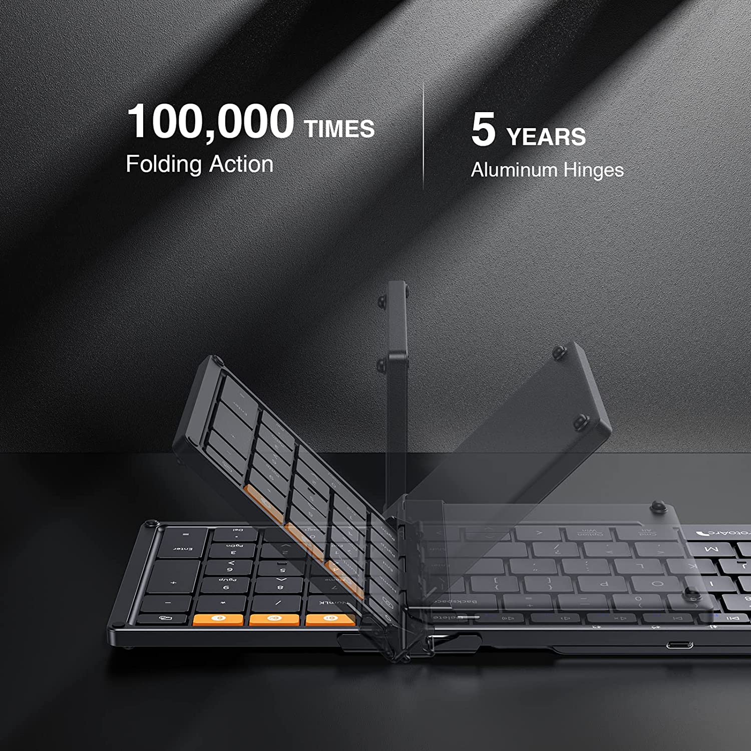 คีย์บอร์ดแบบพับได้พร้อมแป้นตัว - Gaming Keyboard Budget บทวิจารณ์และราคา