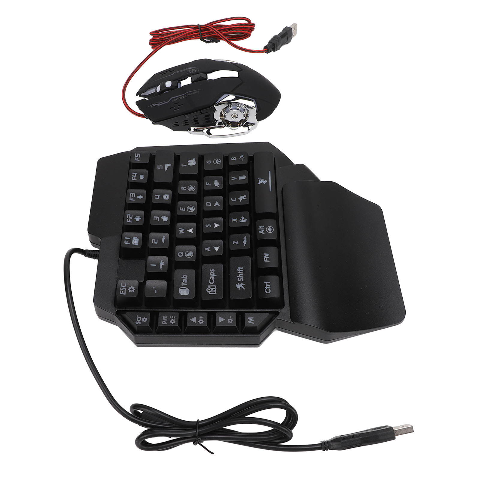 ชุดแปลงเมาส์คีย์บอร์ด ชุดคีย์บ - Gaming Keyboard Hand บทวิจารณ์และราคา