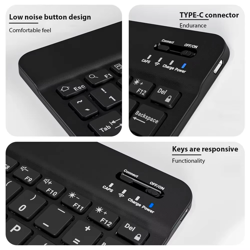 คีย์บอร์ดไร้สายบลูทูธ คีย์บอร์ - Gaming Keyboard Mouse Wireless บทวิจารณ์และราคา