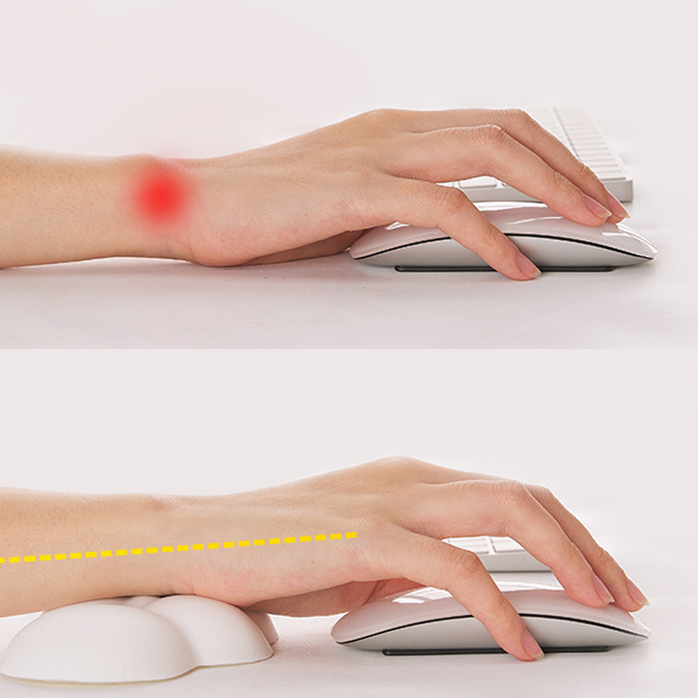 แผ่นรองเมาส์พร้อมที่รองข้อมือค - Gaming Keyboard Hand บทวิจารณ์และราคา