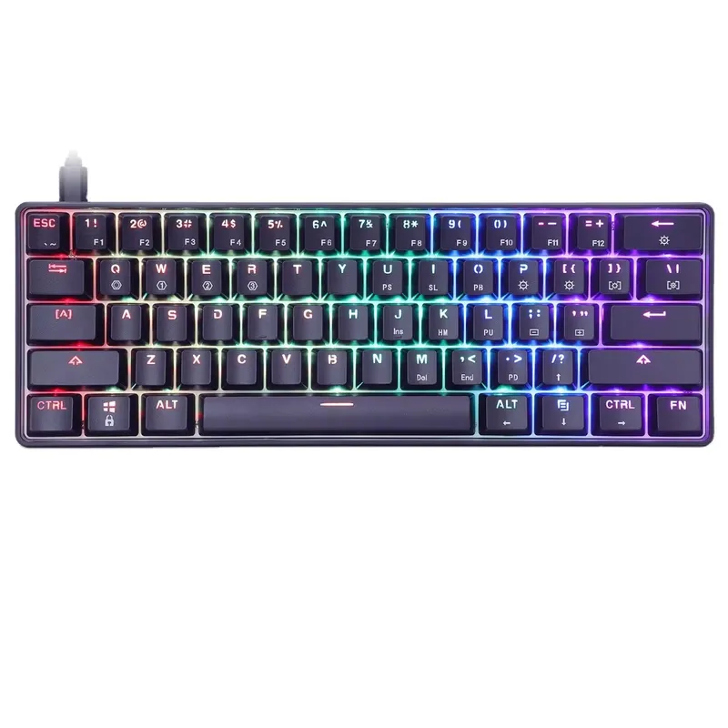 คีย์บอร์ดเกมมิ่งแบบมีสายขนาดเล - Gaming Keyboard Mechanical บทวิจารณ์และราคา