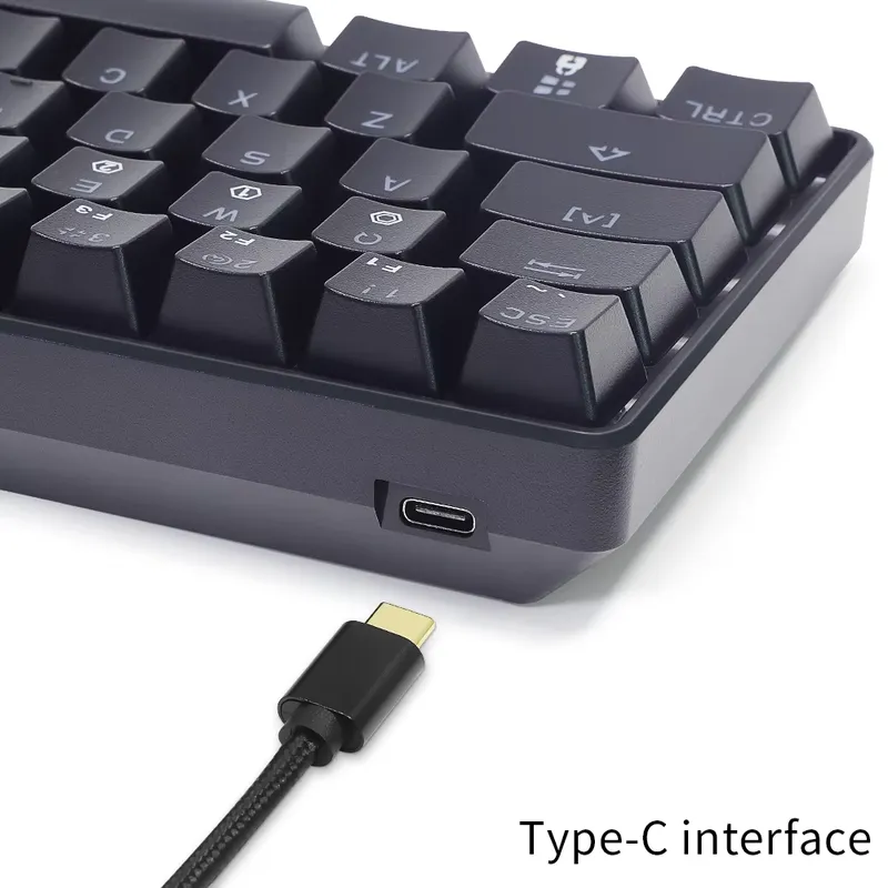 คีย์บอร์ดเกมมิ่งแบบมีสายขนาดเล - Gaming Keyboard Mechanical บทวิจารณ์และราคา