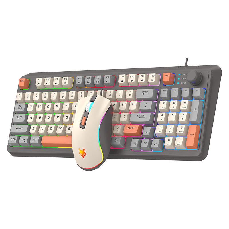 K820 USB เกมคีย์บอร์ดเมาส์ชุด  - Gaming Keyboard Mouse And Headset Combo บทวิจารณ์และราคา