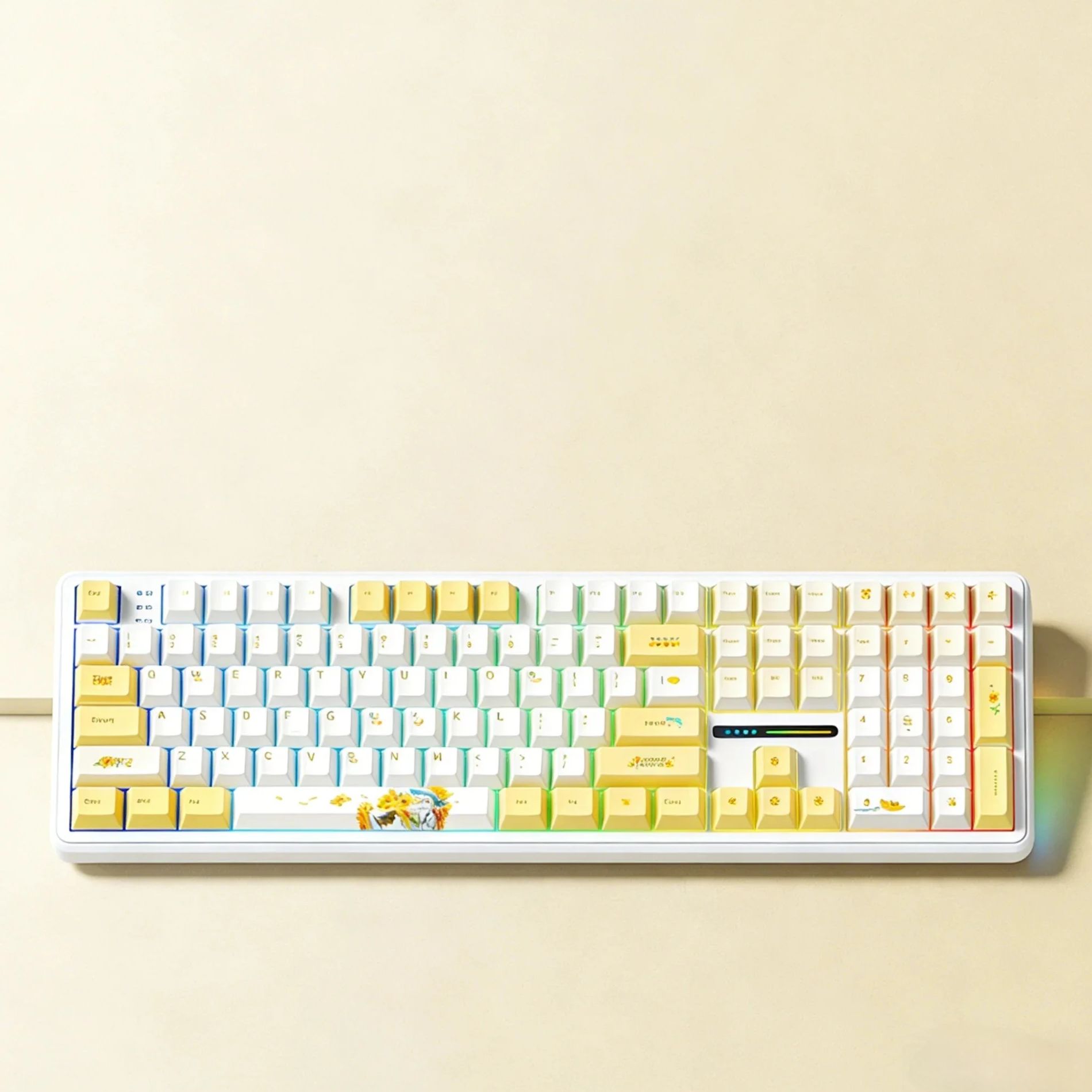 AULA F108 คีย์บอร์ดไร้สาย สวิต - Gaming Keyboard No Noise บทวิจารณ์และราคา