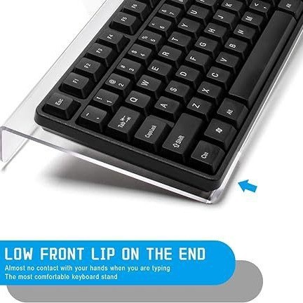 แท่นวางคีย์บอร์ดอะคริลิกใส ออก - Gaming Keyboard Ergonomics บทวิจารณ์และราคา
