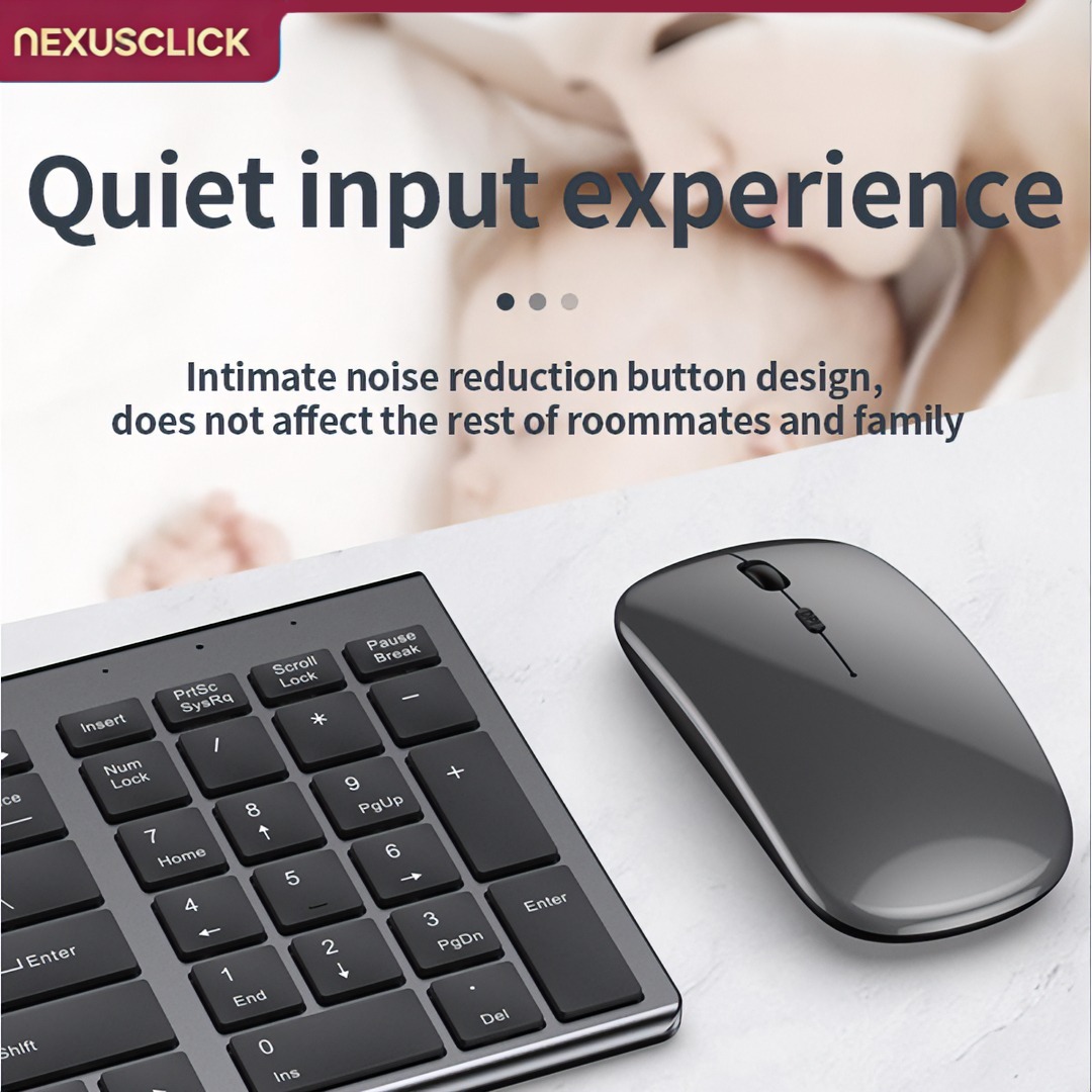 ชุดคีย์บอร์ดและเมาส์ไร้สาย Nex - Gaming Keyboard That Is Quiet บทวิจารณ์และราคา