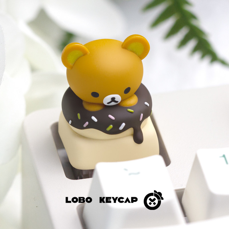 คีย์แคปเรซิ่นรูปโดนัทริลัคคุมะ - Gaming Keyboard Mechanical บทวิจารณ์และราคา