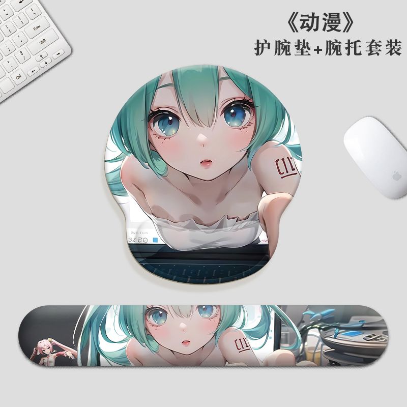 แผ่นรองเมาส์กันลื่นลายฮัตสึเนะ - Gaming Keyboard Mechanical บทวิจารณ์และราคา