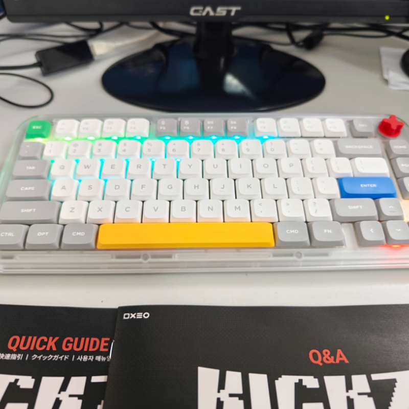 คีย์บอร์ด NuPhy Kick75 แบบไตรโ - Gaming Keyboard That Is Quiet บทวิจารณ์และราคา